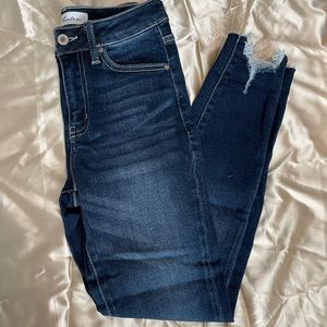 KanCan Dark Wash Skinny Jeans